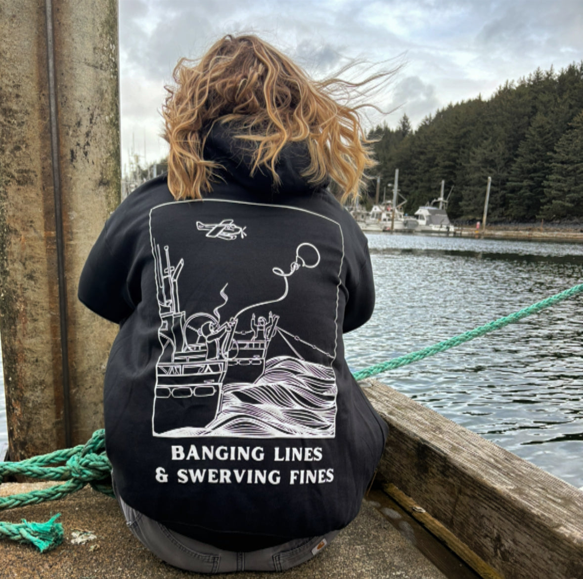 Banging Lines Hoodie