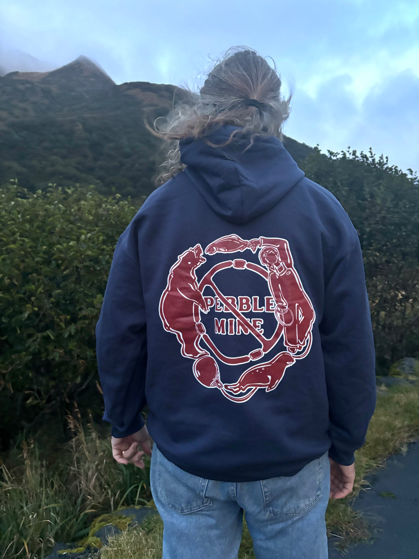 No Pebble Mine Hoodie